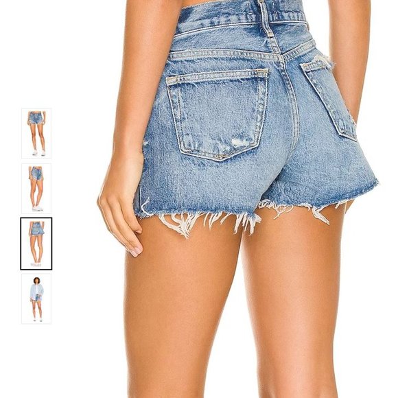 Agolde Parker Jean Shorts - Picture 4 of 6